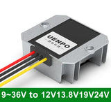 DC DC Converter 9-36V Input to 13.8V 19V Output 12V 24V Voltage Booster Module