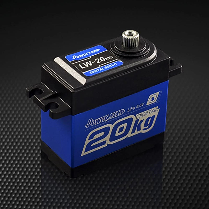Power HD LW-20MG 4.8-6.6V 20kg.cm Water-Proof Digital Servo for 1:10 RC Crawler