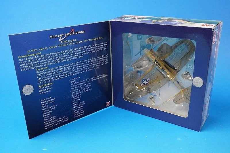 1:72 P-39Q Airacobra USN Devasting Devil #219551 HA1702 Hobby Master