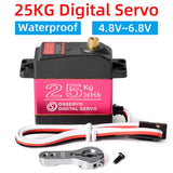 DS3225 25KG Metal Gear High Torque Servo Waterproof for 1/8 1/10 1/12 RC Car