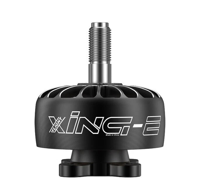iFlight Xing-E Pro 2207 FPV drone motor, black, 2450KV, with cooling heatsink fins