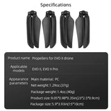 Low-Noise Propellers Props Blades For Autel EVO II Pro/EVO II Drone