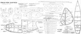 Bowlus Baby Albatross 1/5 Scale Glider 105" Wingspan RC Airplane Kit Short Kit