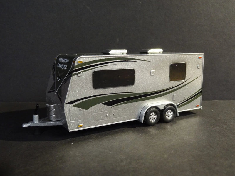 HORIZON CRUISER CAMPER TRAVEL TRAILER 1/64 SCALE DIECAST DIORAMA MODEL WH