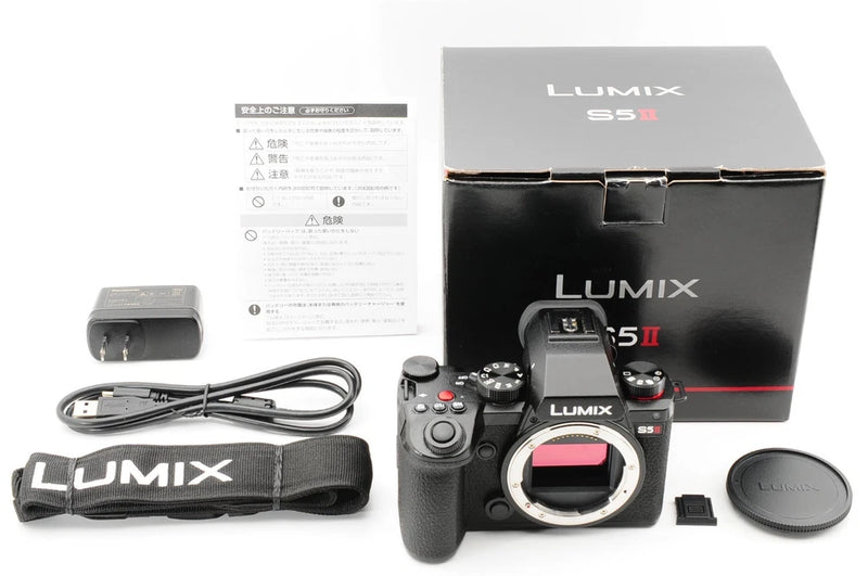 Panasonic LUMIX S5II 24.2MP Mirrorless ¡¾S/C5,000! MINT in BOX w/Strap¡¿JAPAN #318