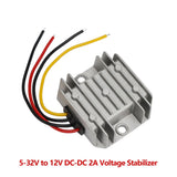 DC-DC 6-32V to 12V 5-25A Automatic Voltage Stabilizer Power Converter RegulatoGq