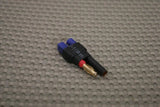 DIRECT CONNECT NO WIRE FEMALE EC3 TO MALE 4mm LIPO BATTERY CONNECTOR ADAPTER