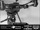 Yuneec Typhoon H or H520 DroneTag Beacon Remote ID Mount (Module Not Included)