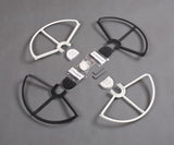 Snap On/Off Quick Mount Connect Prop Guards White/Black for DJI Phantom 1 2 3