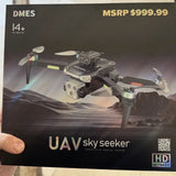DMES Uav Four Axis Aerial Drone 4K HD- Impossible To Crash/ Professional Drone