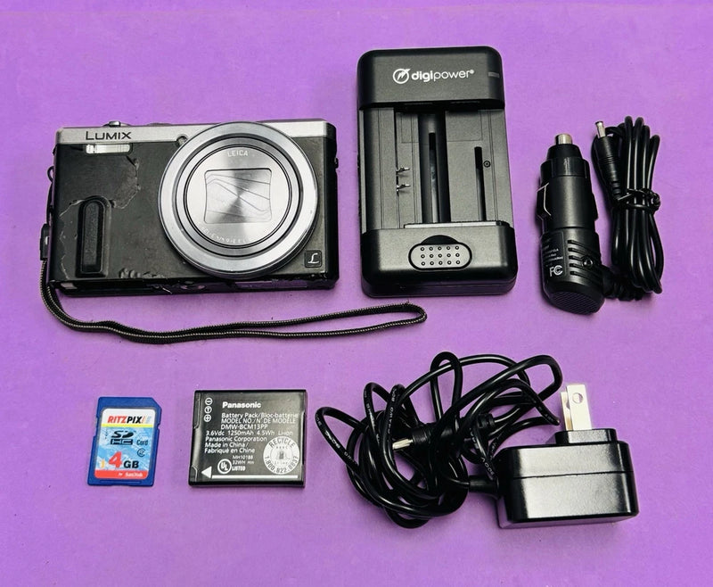 *AS-IS* Panasonic LUMIX DMC-ZS40 18.1MP Digital Camera