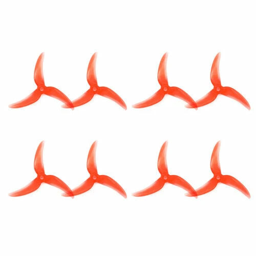 4 Pairs Emax Avan 4028-3 4 inch 3-Blade Propeller CW CCW Props for RC Drone