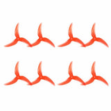 4 Pairs Emax Avan 4028-3 4 inch 3-Blade Propeller CW CCW Props for RC Drone