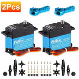 2Pcs 35kg 180?? Metal Gear Digital Servo HIGH TORQUE &SPEED Waterproof for RC Car