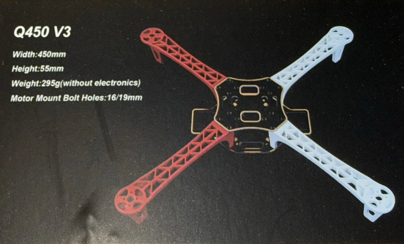 Diatone Q450 V3 Quadcopter Frame Kit 450mm (Flamewheel F450 Clone)