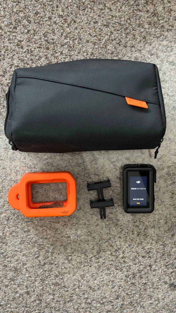 DJI Osmo Action 4 4K Action Camera w/ Battery, Bag & Mounts