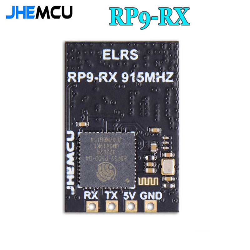 JHEMCU RP9-RX ELRS 915MHZ Diversity Receiver Built-in TCXO for RC FPV Drones
