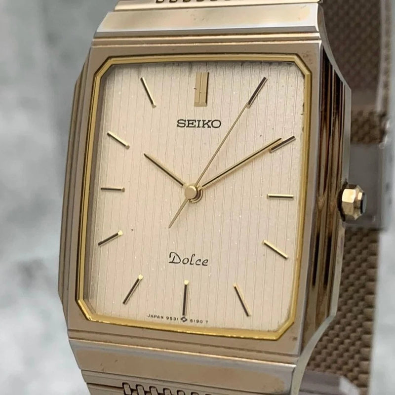 1990 model / New battery / Working condition Seiko Dolce Tungsten 9531-5160 Battery