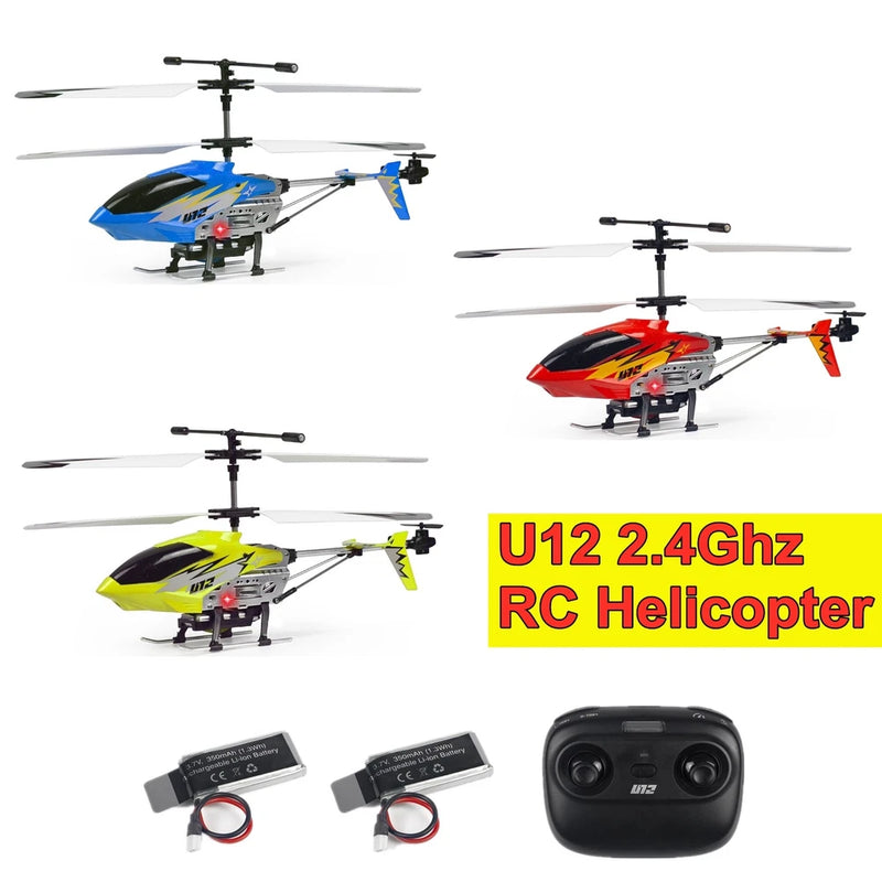 U12 Mini RC Helicopter 2-Speed w/ Altitude Hold Indoor Helicopter For Kid &Adult
