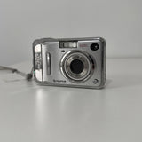 Fujifilm FinePix A500 5.1MP Digital Camera Silver TESTED READ AA