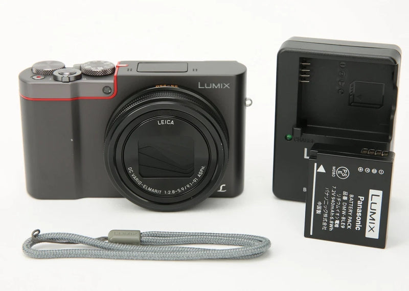 Panasonic Lumix DMC-TZ101 Compact Digital Camera (Silver) 20MP, 10x Optical Zoom