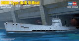 Hobbyboss 1/350 IX-B U-boat model with deck and sail details