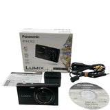 Panasonic LUMIX DMC-FH10 Digital Camera Black with Box and Accessories Used