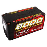 Hardcase LiPo battery, REDLINE 6000, LiPo-HV 15.2V, 4S2P, 130C