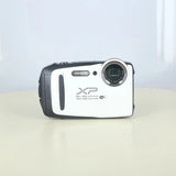 Fujifilm FinePix XP130 White Digital Camera Waterproof 5x Zoom From Japan