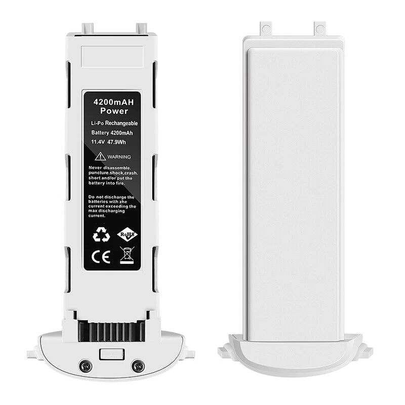 Original 4200mAh 11.4V 47.9Wh Lipo Battery for Hubsan Zino H117S Drone White Battery