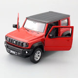 1:31 Suzuki Jimny SUV Model Car Diecast Toy Vehicle Kids Toys for Boys Gifts Red Battery