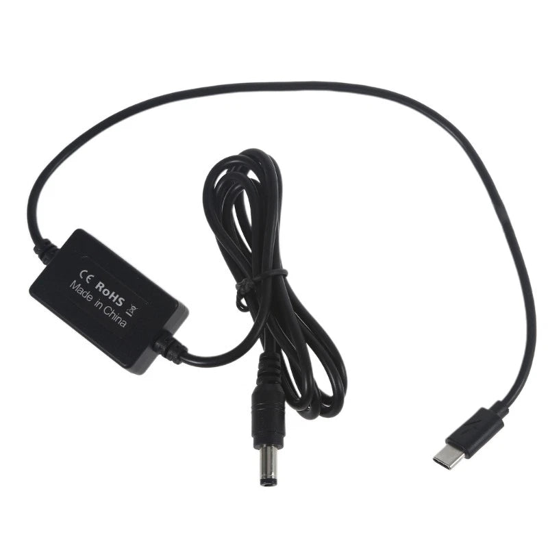 132cm USB C 9V 12V PD to 8.4V 5521mm Power Supply Cable for 8.4V Powered Devices