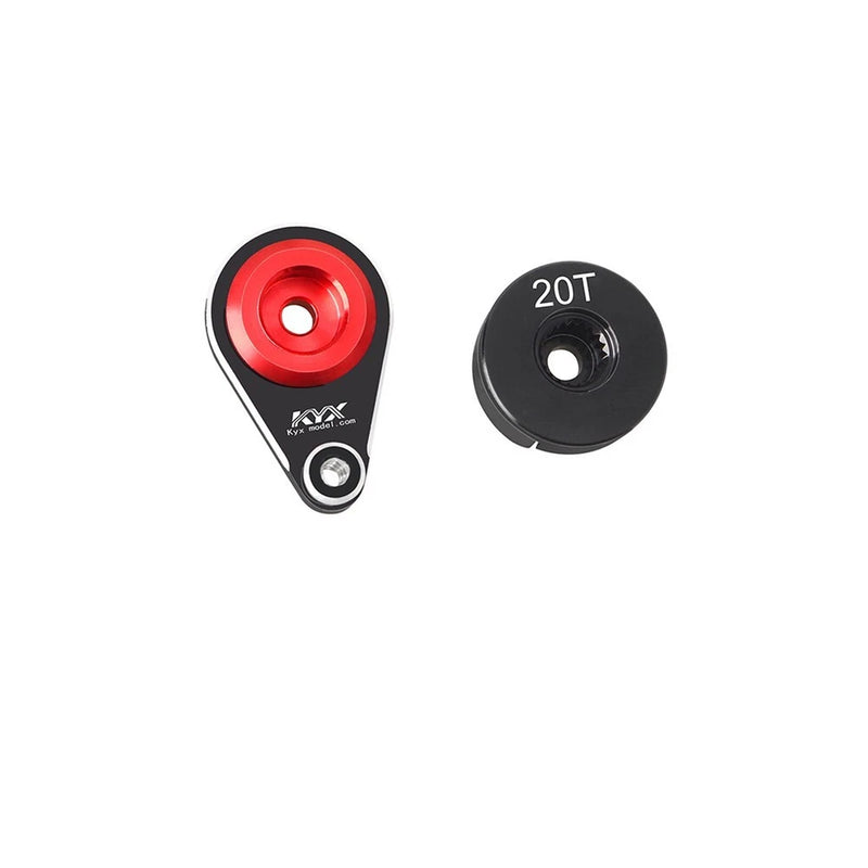 KYX Aluminum Servo Arm Servo Horn 20T Upgrades for RC Car LOSI 1/18 MINI LMT