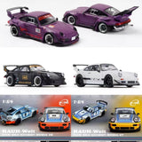 ModelModel 1:64 911 RWB 993 930 964 Alloy car Model Collectible Ornament Gift