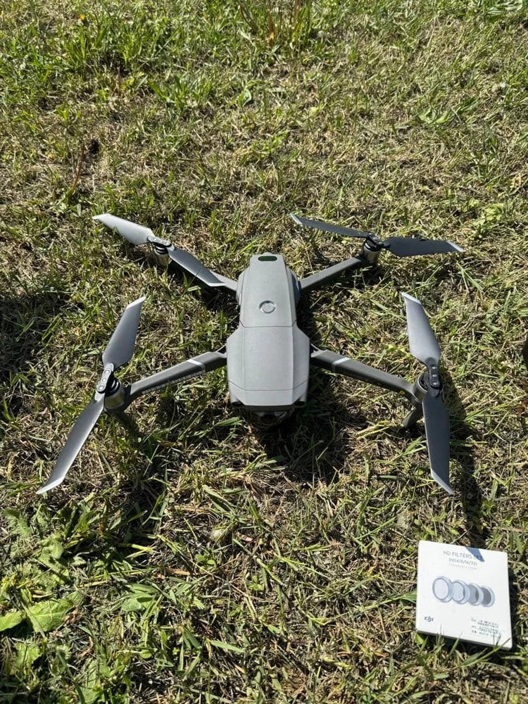 DJI Mavic 2 Zoom drone with four propellers