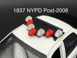 1/18 Scale Model LED Ready NYPD Federal Vector Lightbar Police Post-2008 1837