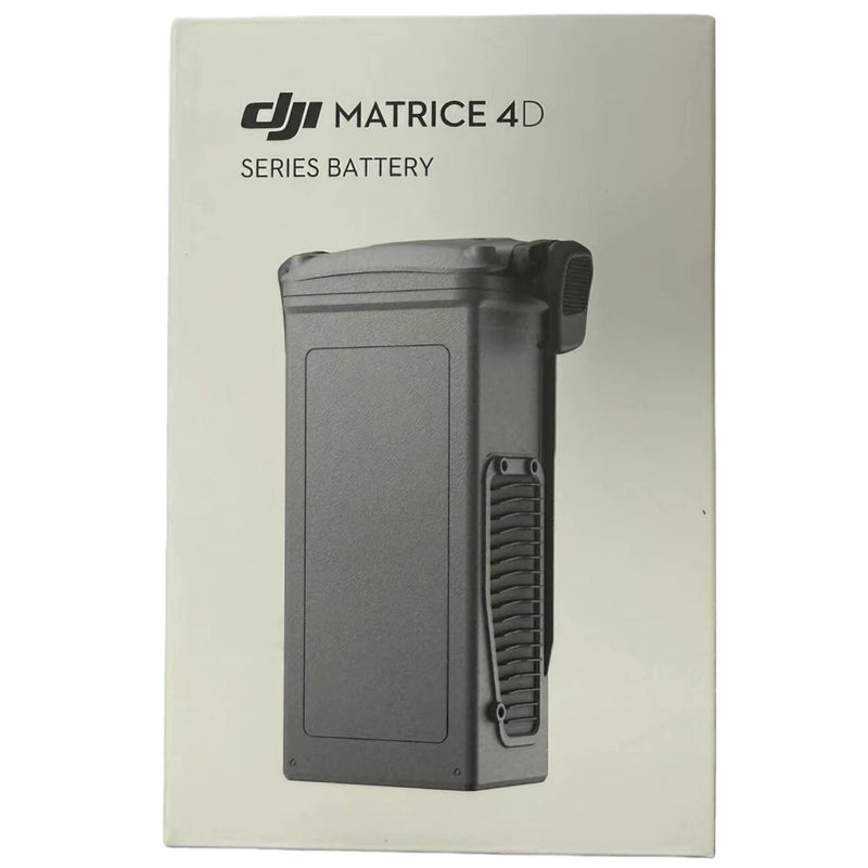 DJI Matrice 4D series battery in dark gray with side latch and handle