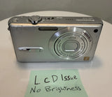 Panasonic LUMIX DMC-FX9 6MP Digital Camera Point & Shoot Y2K Parts BAD LCD