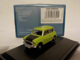 Model Car. Classic Mini, Mr Bean, Style. Oxford Diecast 1/76 New Gift