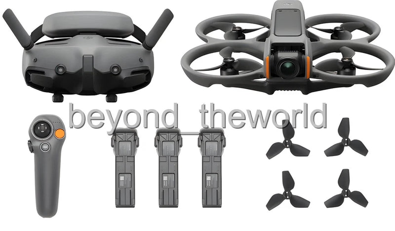 DJI Avata2 FlyMore Combo Camera Drone 3(Bastteries, RC Motio, Goggles)?Tracking?