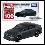 TOMICA 100 LEXUS IS 350 F SPORT 1/55 TOMY 2024 JULY NEW MODEL CAR First edition