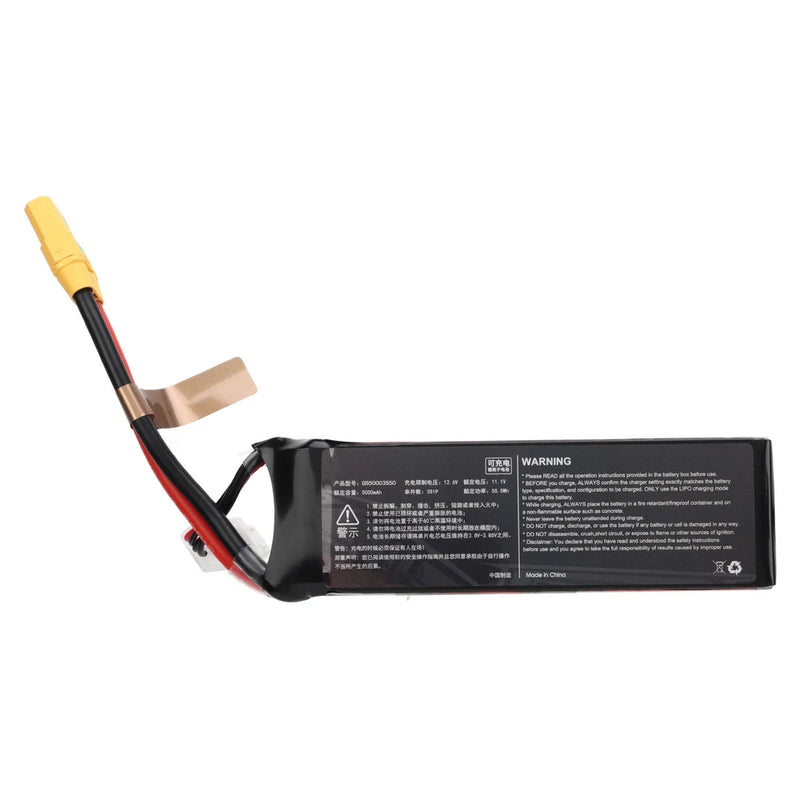 11.1V RC LiPo Battery Li 5000Mah 3S1P 50C With XT90 Plug RC Car US Battery