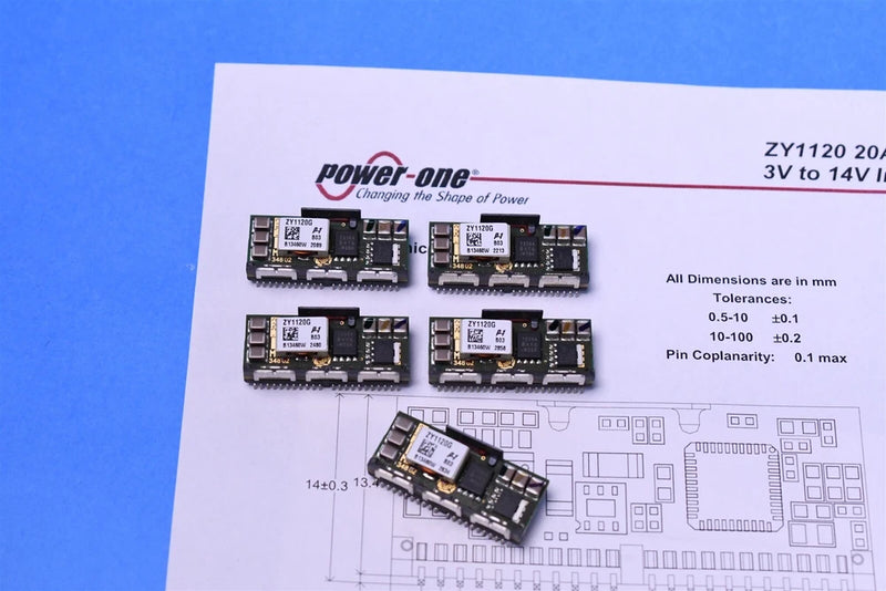 5 Power One DC/DC Converter Programmable Module 3V -14V Input 0.5V - 5.5V Output