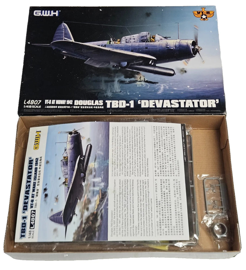 Great Wall Hobby 1/48 TBD-1 Devastator #L4807