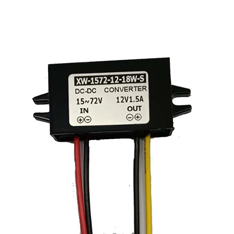 DC 15V-72V to 12V1.5A 18W DC step-down power conversion module OK