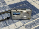 PANASONIC Lumix Camera DMC-FX8 5.0MP Silver **NO CHARGER**