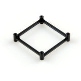 (Happymodel) For DJI O3 Nano Aluminum Alloy Fixed Bracket Kit for Mobula8 O3