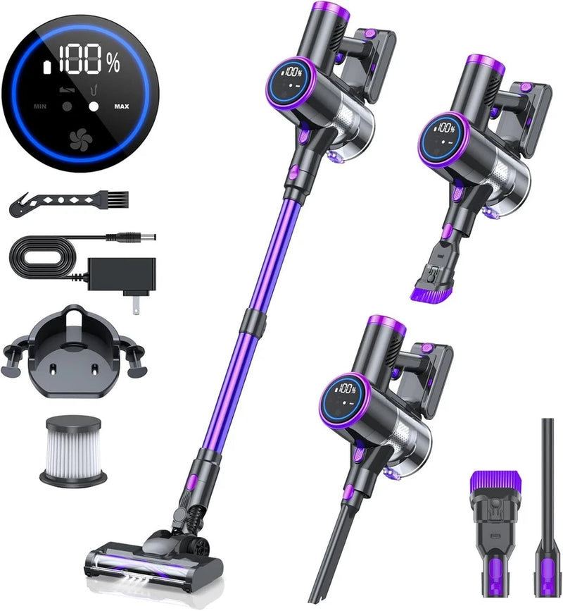 Cordless Vacuum Cleaner Model No: BS01 Battery Operated Super Silent Stick Battery