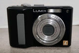 Panasonic Lumix DMC-LZ8 Black Digital Camera 8.1 MP- Parts Only, No power