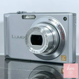 Panasonic LUMIX DMC-FX55 Silver 8.1MP 3.6x Optical Zoom Compact Camera From Japa